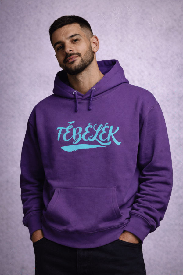 Le Hoodie FĒBELEK Ultra Doux Violet