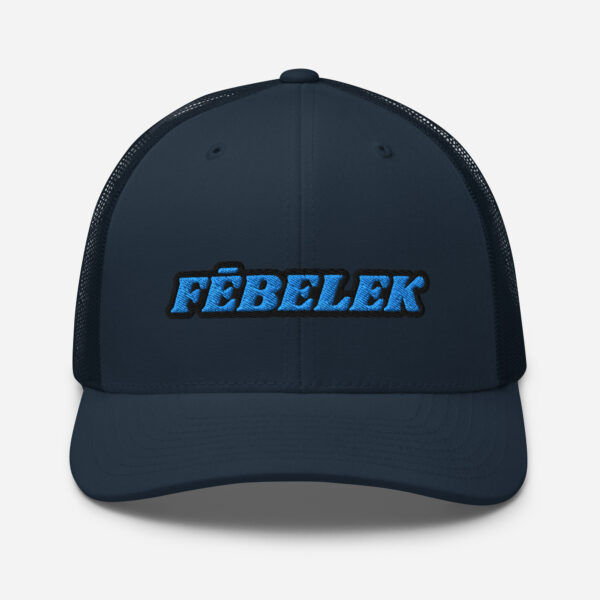 Casquette Fēbelek Trucker Blue