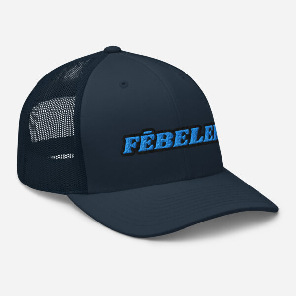 Casquette Fēbelek Trucker Blue