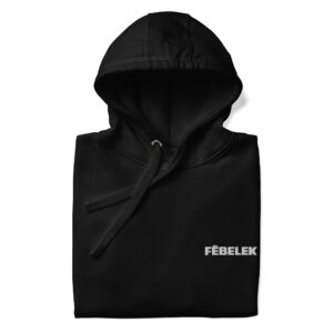cotton-heritage-m2580-i-unisex-premium-pullover-hoodie-black-front-690f9b104f9ec.jpg Le Hoodie FĒBELEK Ultra Doux Brodé
