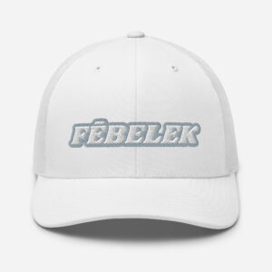 Casquette Fēbelek Trucker White