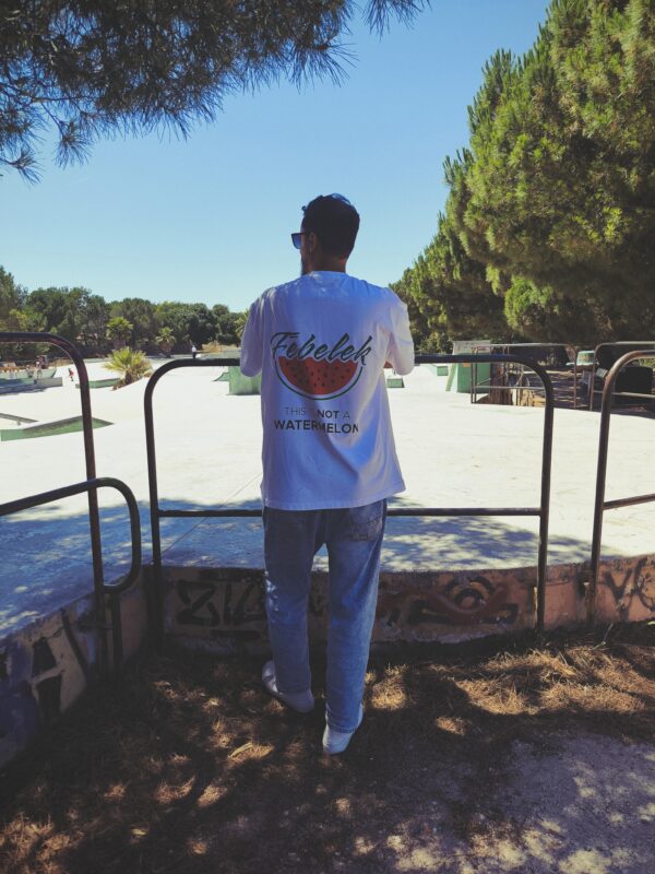 IMG_20260613_150419 T-shirt boxy FĒBELEK – Palestine