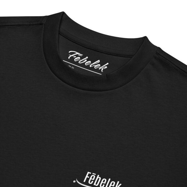 T-shirt boxy FĒBELEK – S "word"