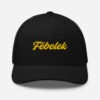 Casquette Trucker Fēbelek Black Y