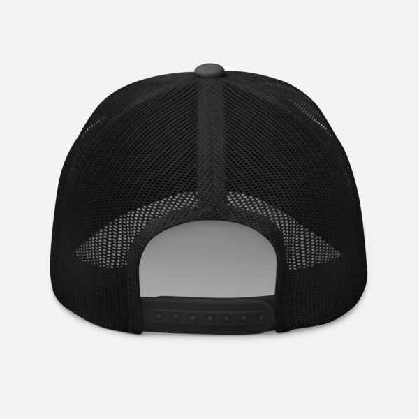 retro-trucker-hat-charcoal-black-back-6a2bdf3b08f2f.jpg Casquette Trucker Fēbelek Black Multi
