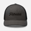 retro-trucker-hat-charcoal-black-front-6a2bdf3b07f0c.jpg Casquette Trucker Fēbelek Black Multi