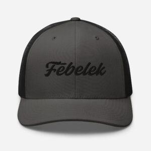Casquette Trucker Fēbelek Black Multi