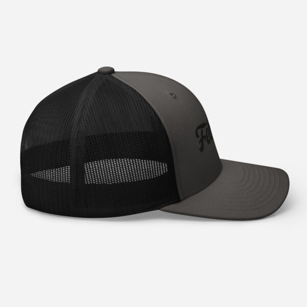 retro-trucker-hat-charcoal-black-right-6a2bdf3b0911c.jpg Casquette Trucker Fēbelek Black Multi