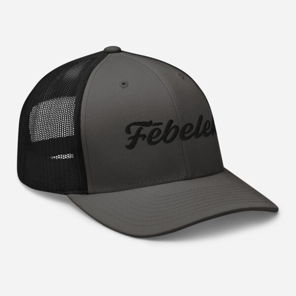 retro-trucker-hat-charcoal-black-right-front-6a2bdf3b0920a.jpg Casquette Trucker Fēbelek Black Multi