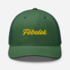 Casquette Trucker Fēbelek Black Y