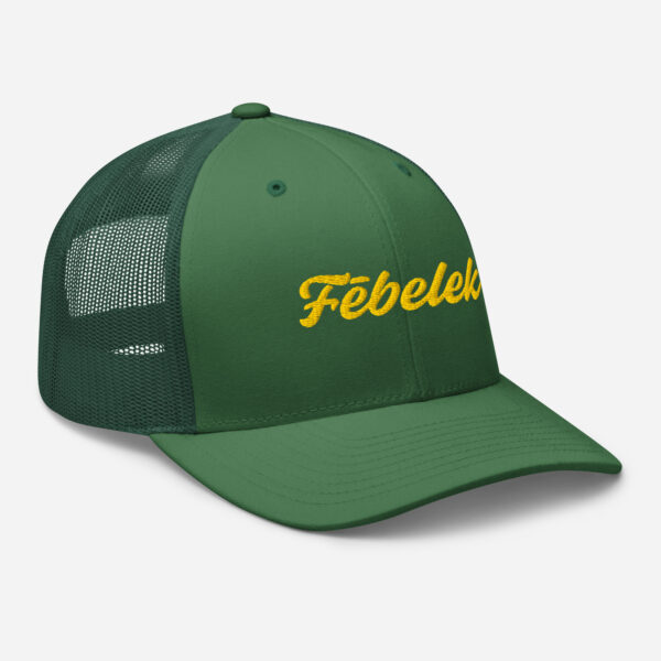 Casquette Trucker Fēbelek Black Y