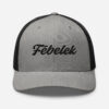 retro-trucker-hat-heather-black-front-6a2bdf3b09d17.jpg Casquette Trucker Fēbelek Black Multi