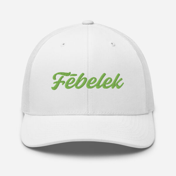 Casquette Fēbelek Trucker White G