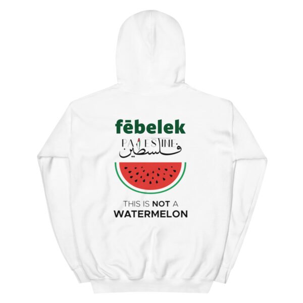 unisex-heavy-blend-hoodie-white-back-6ac3a52e0865e.jpg Sweat à capuche fēbelek Palestine